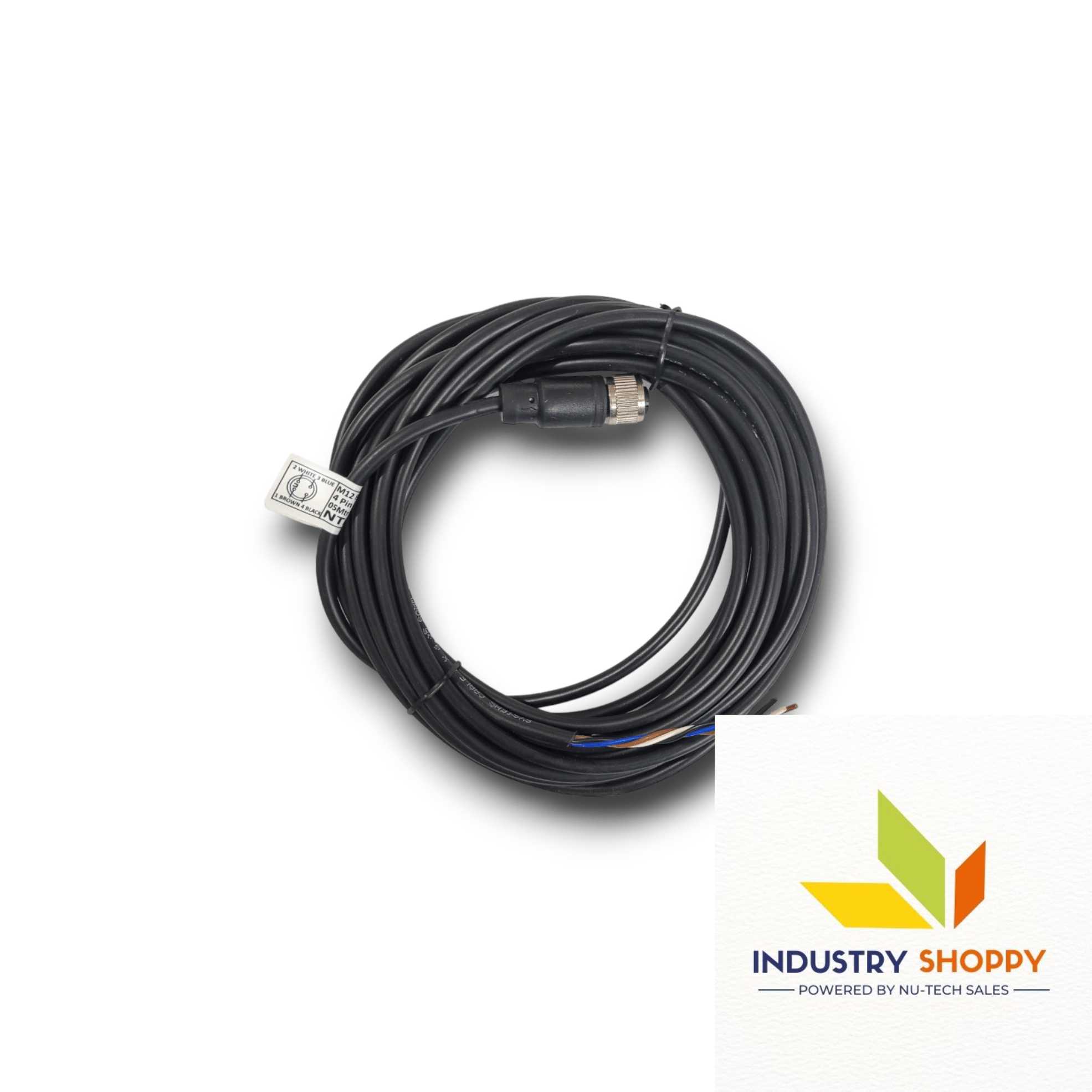 NTS NTM124/5M-M12 Female 4 Pins Connection Cable NTS NTM124/5M-M12 Female 4 Pins Connection Cable